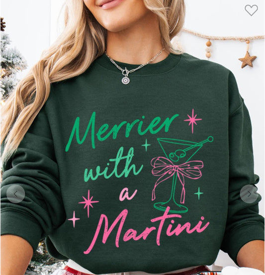 Merry Martini Sweashirt